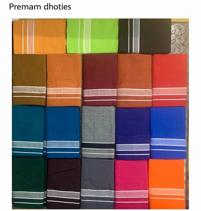Premam Dhoties(Size 1.90) uploaded by business on 8/12/2023