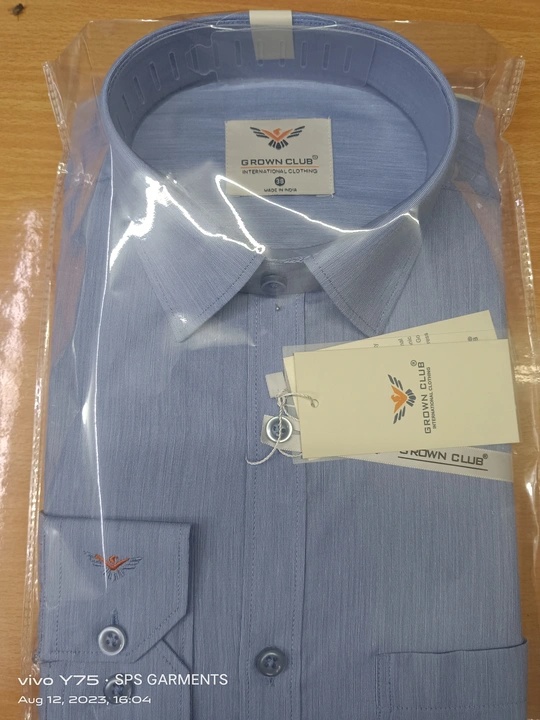Formal shirt  uploaded by SPS GARMENTS on 8/12/2023