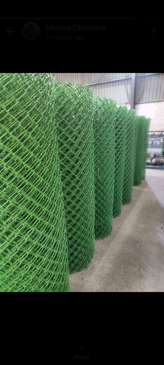 Pvc coated chain link jali uploaded by business on 8/12/2023