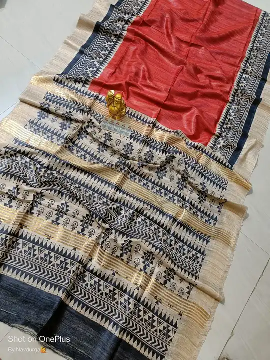 Bhagalpuri Tussar Silk Saree  uploaded by Brother's Textile on 8/12/2023
