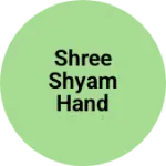 Business logo of Shree shyam hand block print