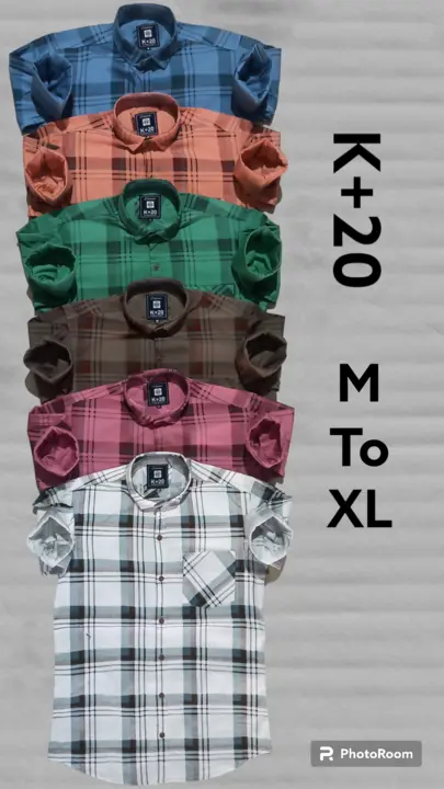 Mens checks shirt uploaded by business on 8/13/2023