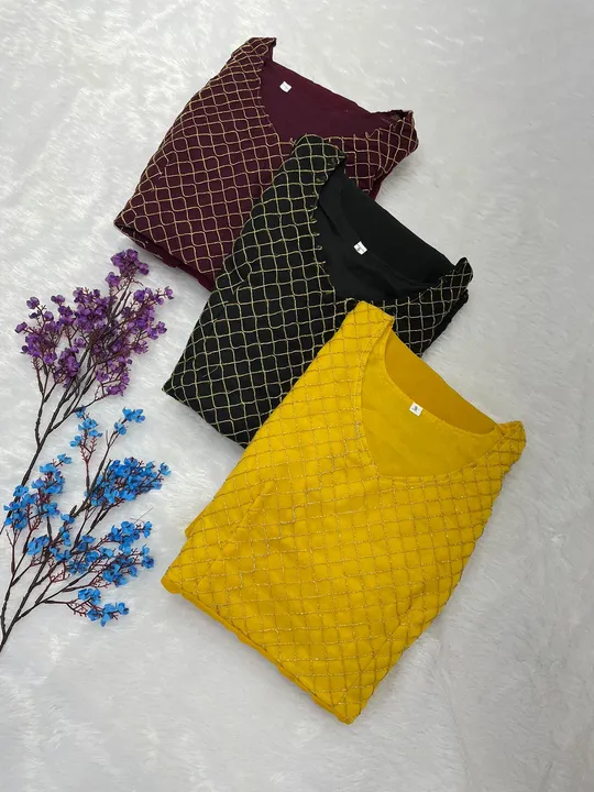 f OP ₹ 849 *COLOUR : Devdas (yellow),Wine ,Black 💫*

For Regular updates :  

https://chat.whatsapp uploaded by Angel Fashion Store on 8/13/2023
