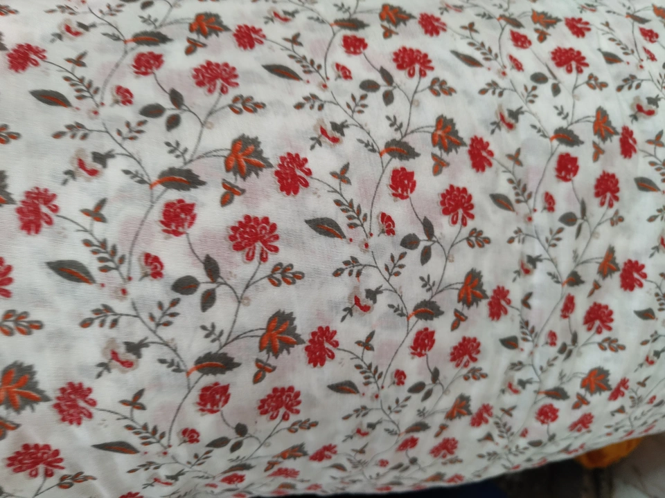 Rayon flower print fabric  uploaded by Vikash Fab on 8/13/2023