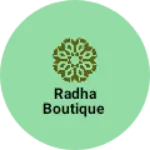 Business logo of Radha boutique
