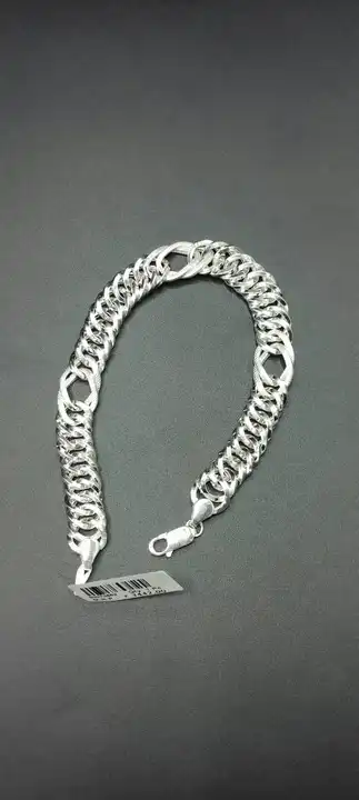 Sterling silver 925 Rakhi Hollow braceletes uploaded by NAKSH JEWELS on 8/13/2023
