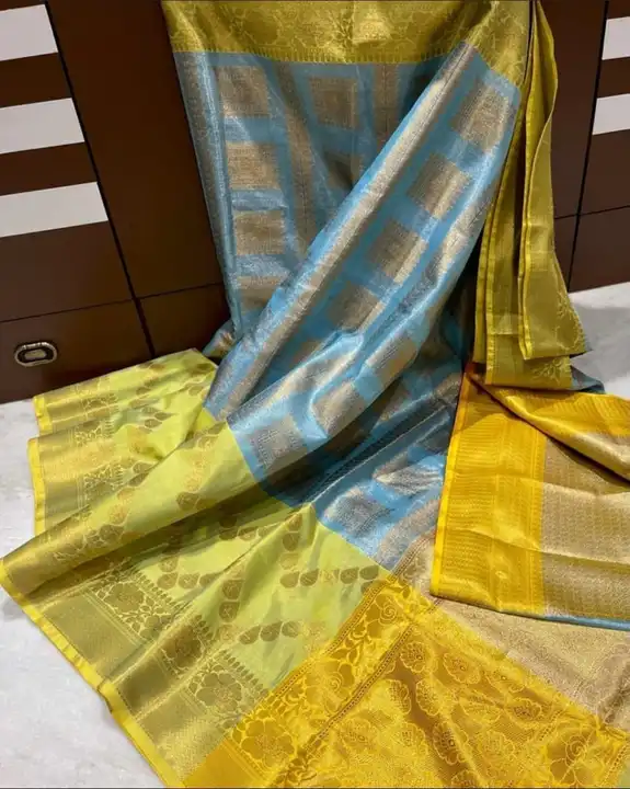 Banarsi Soft Tissue Saree uploaded by business on 8/13/2023