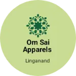 Business logo of Om sai apparels