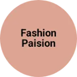 Business logo of Fashion paision