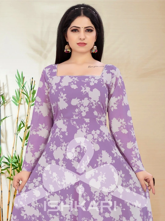 ISHKARI Anarkali Printed gown  uploaded by ISHKARI on 8/13/2023