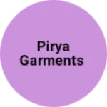 Business logo of Pirya garments