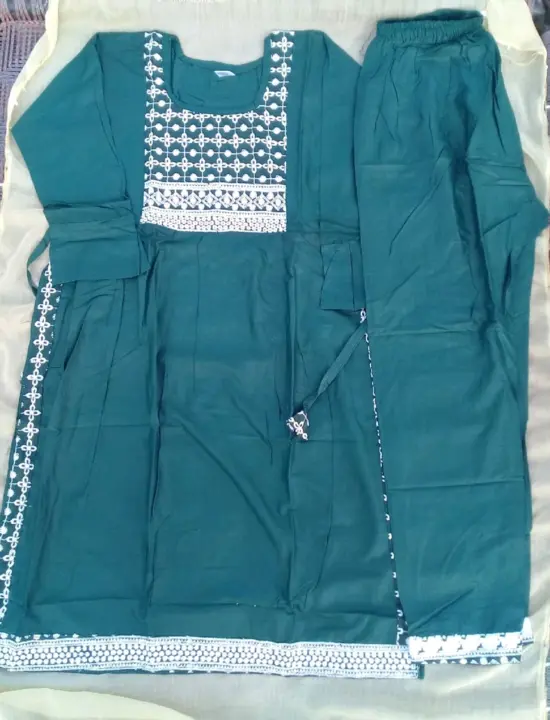 Naira cut kurta with pant  uploaded by business on 8/13/2023