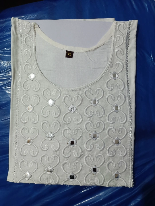 White Kurti  uploaded by M.S. collection on 8/13/2023
