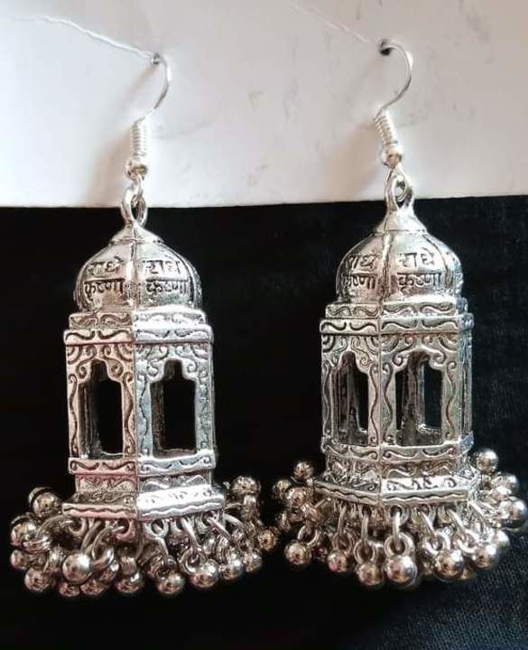 Silver handmade jhumka uploaded by business on 3/19/2021