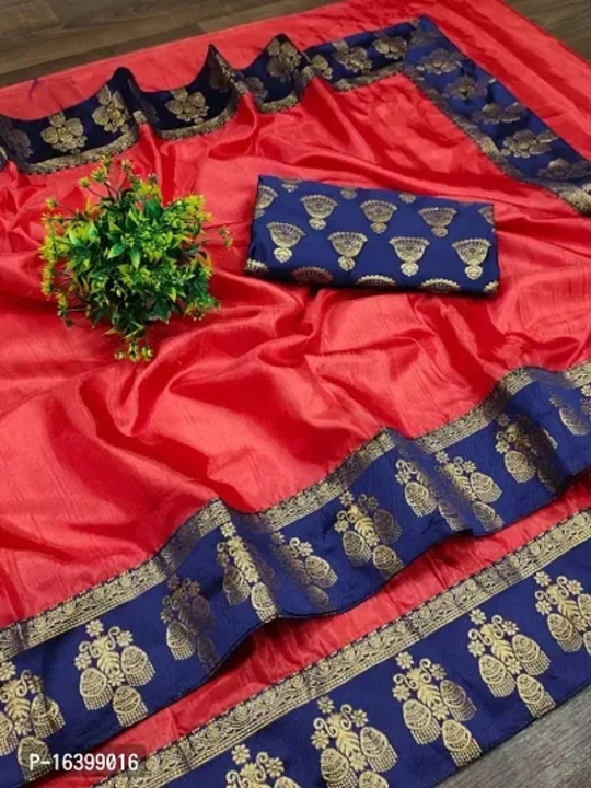 New In Art Silk Saree  uploaded by Shree Krishna collection on 8/13/2023