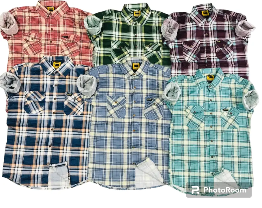 Double Pocket Check Shirts / Cod Available /Starting Price  uploaded by business on 8/13/2023