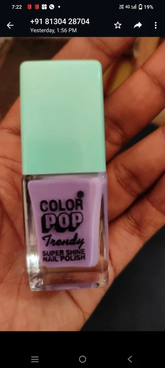 Color pop nail paint uploaded by Manglam traders on 8/13/2023