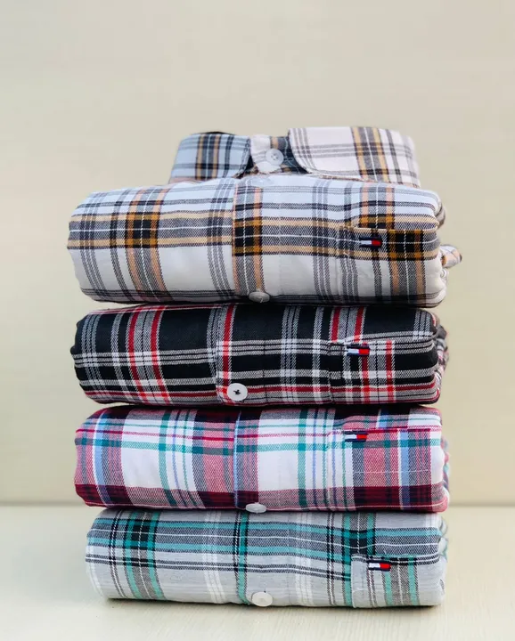 Double pocket check shirt for men uploaded by Miniature Mall on 8/13/2023