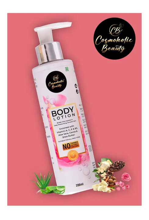 Cosmoholic beauty multivitamins body lotion  uploaded by business on 8/13/2023