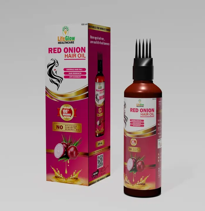 Life Glow Red onion hair oil  uploaded by business on 8/13/2023