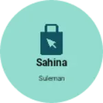 Business logo of Sahina