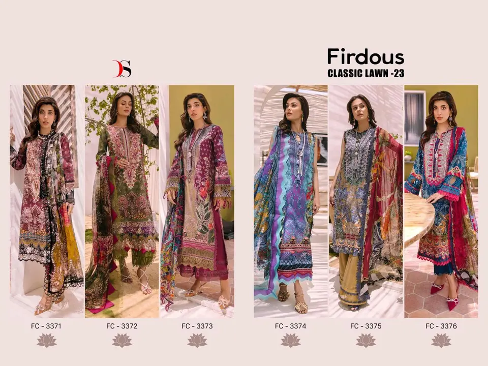 Firodus Classic lawn 23by DEEPSY SUITS/cotton uploaded by Zaid Fashion Collection on 8/13/2023
