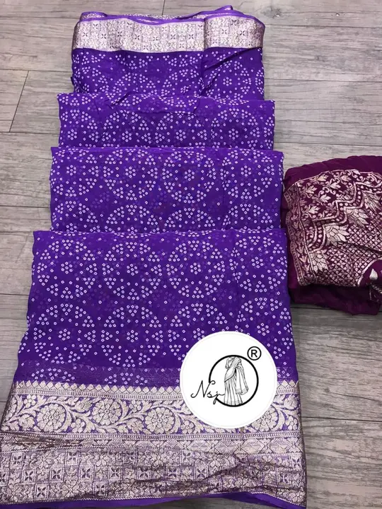 presents exclusive party wear  saree 

such an unique colour and perfect for the party

👉keep shopp uploaded by Gotapatti manufacturer on 8/14/2023