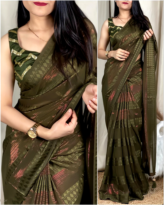 Beautiful Georgette Sarees  uploaded by ABiS Enterprises on 8/14/2023