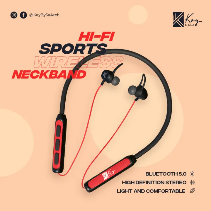 Post image Bluetooth neckband available at best price 🔥🔥