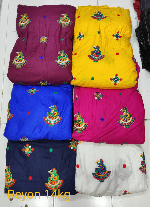 Garba Reyon Fabric uploaded by business on 8/14/2023