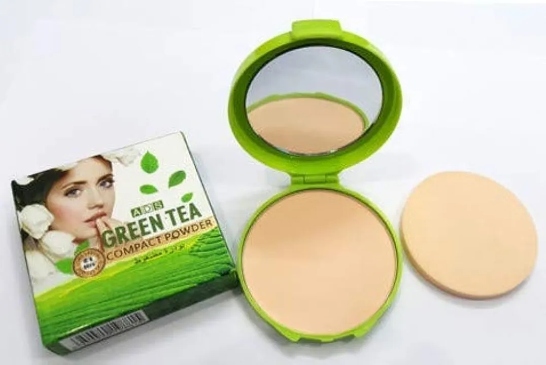 ADS green tea compact powder ( pack of 3 ) single compact uploaded by TOYS HUMSAFAR on 8/14/2023