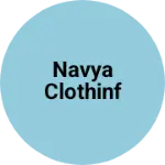 Business logo of Navya clothinf