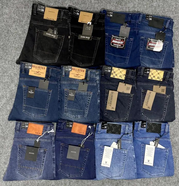 Mercerise cotton jeans uploaded by Uttam Enterprises on 8/14/2023