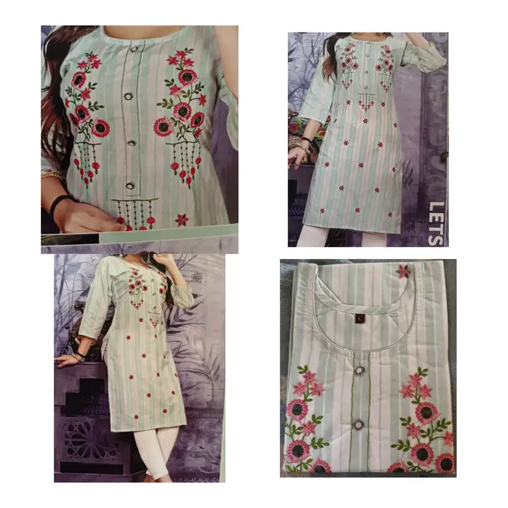 Embroidery Kurtis  uploaded by business on 8/14/2023