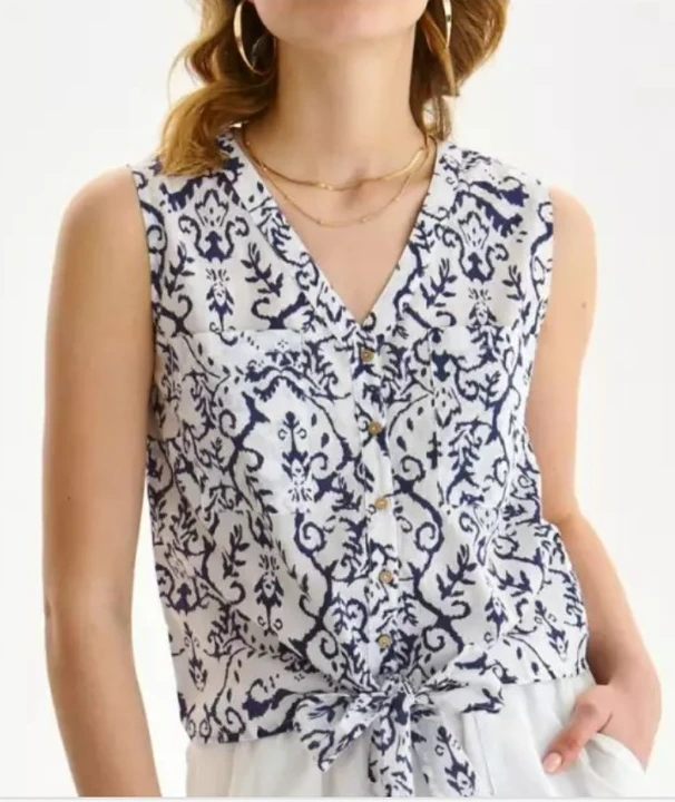 Cotton printed Top, super soft, machine washable uploaded by Kobiety on 8/14/2023