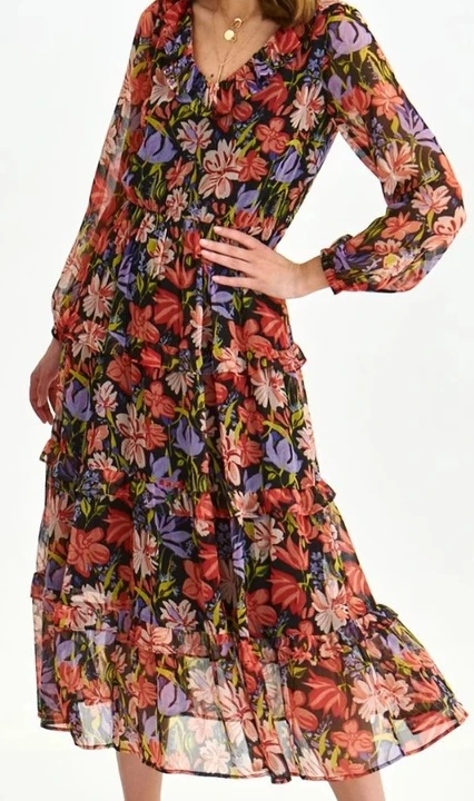 Chiffon dress with jersey lining uploaded by business on 8/14/2023