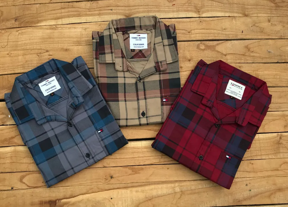 Stylish check shirt for men uploaded by Miniature Mall on 8/14/2023