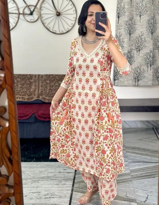Kurti with dupatta and salwar  uploaded by business on 8/14/2023
