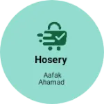 Business logo of Hosery