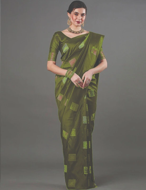 Rich pallu with allover buti design saree  uploaded by DHANANJAY CREATIONS on 8/14/2023