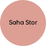Business logo of Saha stor