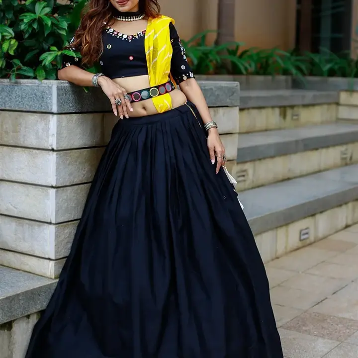 Navratri lehenga  uploaded by JS Fashion Mart  on 8/14/2023