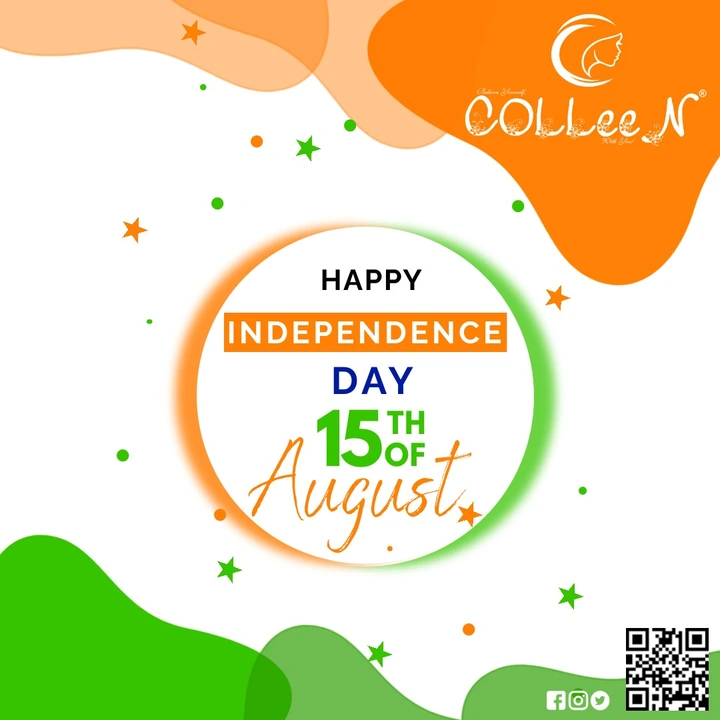 Post image Celebrate the power of freedom and let your dreams soar high🇮🇳



#Colleen #independenceday #india