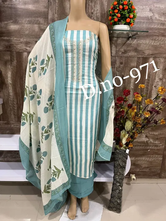 Cotton unstitched  uploaded by Zaid Fashion Collection on 8/14/2023