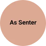 Business logo of AS senter