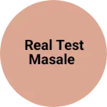 Business logo of Real test masale