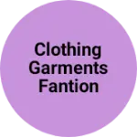 Business logo of Clothing garments fantion textile