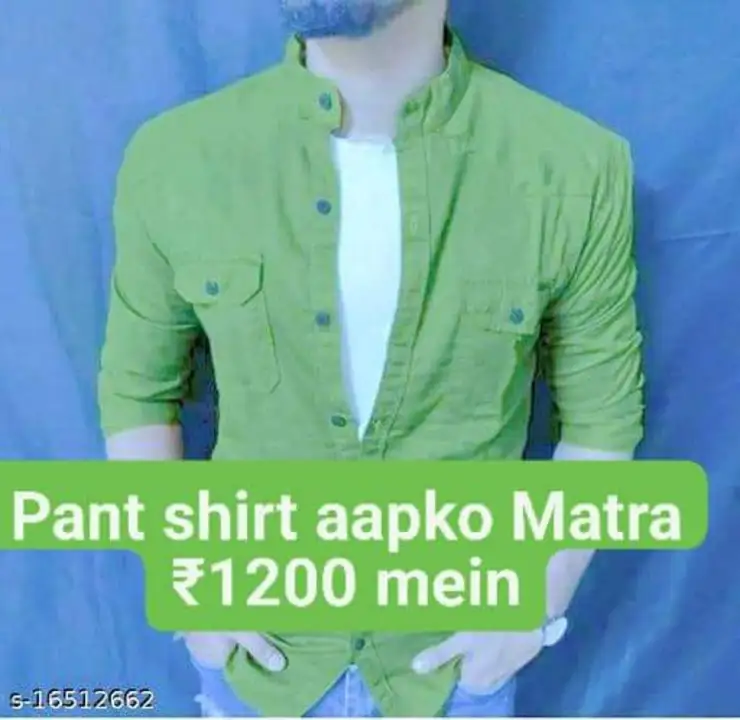 Cotton ka pant aur shirt uploaded by Shivam Singh Singhania shopping store on 8/15/2023
