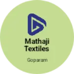 Business logo of Mathaji textiles