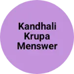 Business logo of Kandhali Krupa menswer